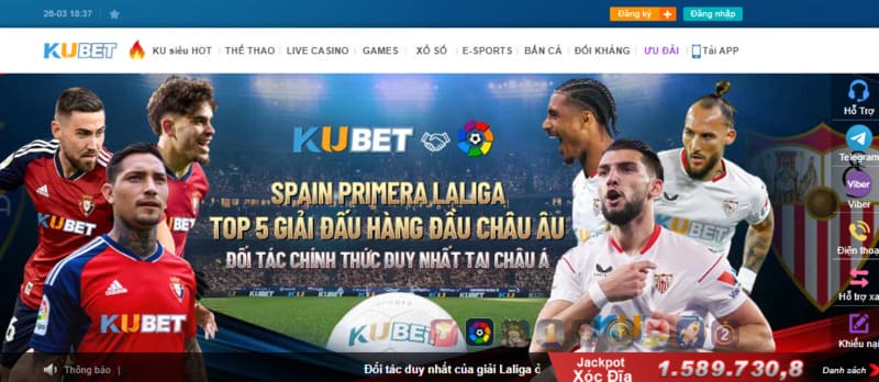 Kubet luôn đưa ra chính sách uy tín cho khách hàng